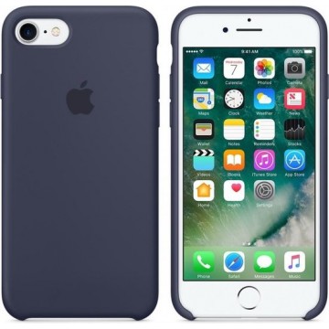 Apple Siliconen Hoesje voor iPhone 7/8/SE(2020) - Donkerblauw