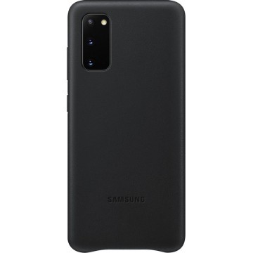 Samsung Leather Cover - Samsung Galaxy S20 - Zwart