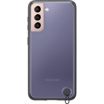 Samsung Clear Protective Cover - Samsung S21 - Black