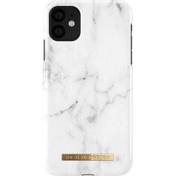 iDeal of Sweden iPhone 11 Fashion Case White Marble
