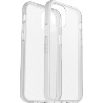 OtterBox React case + Trusted Glass screenprotector voor iPhone 12 / iPhone 12 Pro - Transparant