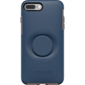 Otter + Pop Symmetry Case voor Apple iPhone 7 Plus / 8 Plus - Blauw