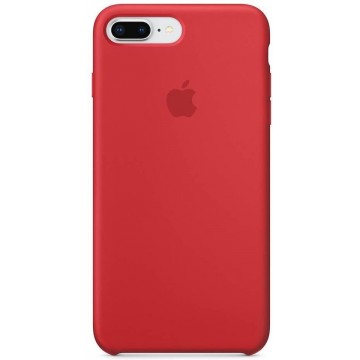 Apple Silicone Backcover iPhone 8 Plus / 7 Plus hoesje - Red