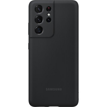 Samsung Silicone Cover - Samsung S21 Ultra - Black