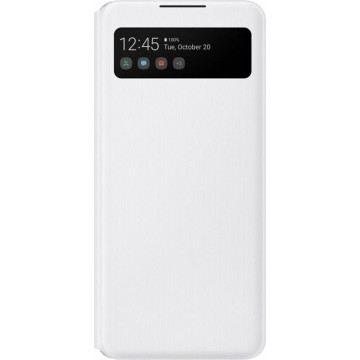 Samsung Smart S View Cover - Samsung A42 5G - Wit