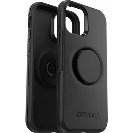 Otter+Pop Symmetry case voor Apple iPhone 12 Pro / iPhone 12 Pro - Zwart