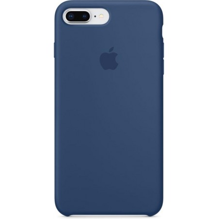 Apple Silicone Backcover iPhone 8 Plus / 7 Plus hoesje - Blue Cobalt