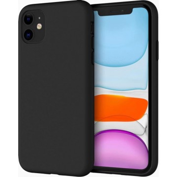 MaxVision's iPhone 11 Hoesje case backcover Zwart TPU