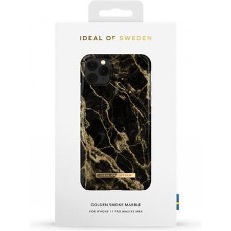 iDeal of Sweden Fashion Case iPhone 11 Pro Max/XS Max Golden Smoke Marble