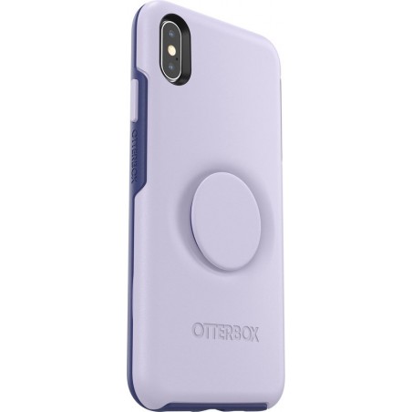 Otter + Pop Symmetry Case voor Apple iPhone X/Xs Max - Lila