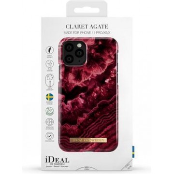 iDeal of Sweden Fashion Case iPhone 11 Pro/XS/X Claret Agate