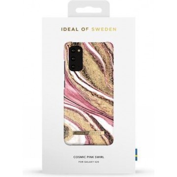 iDeal of Sweden Fashion Case Samsung Galaxy S20 Cosmic Pink Swirl