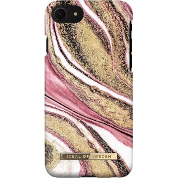 iDeal of Sweden Fashion Backcover iPhone SE (2020) / 8 / 7 / 6(s) hoesje - Cosmic Pink Swirl