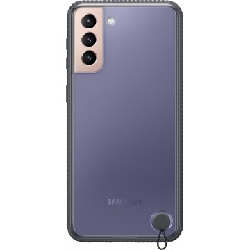 Samsung Clear Protective Cover - Samsung S21 Plus - Black