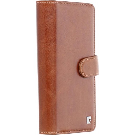 Samsung Galaxy S10 hoesje - Pierre Cardin - Cognac - Leer