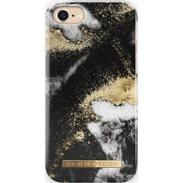 iDeal of Sweden Fashion Case iPhone 8/7/6/6s/SE Black Galaxy Marble