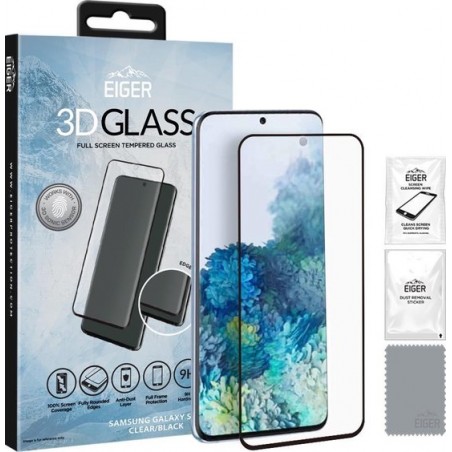 Eiger 3D GLASS Full Screen Samsung Galaxy S20 Screen Protector