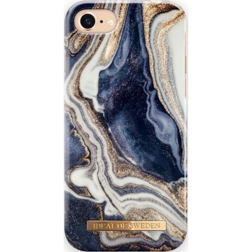iDeal of Sweden Fashion Case iPhone 8/7/6/6s/SE Golden Indigo Marble
