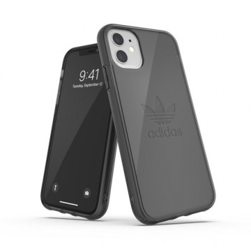 adidas OR Protective Clear Case Big Logo FW19/SS21 for iPhone 11 smokey black