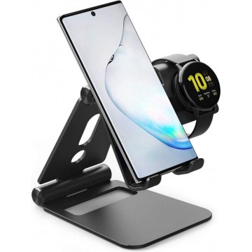 Ringke Super Folding Universele Smartphone en Galaxy Watch Stand Zwart