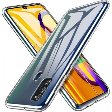 Samsung Galaxy M21 - Silicone Hoesje - Transparant