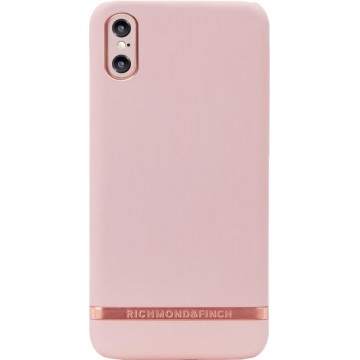 Richmond & Finch Pink Rose - Rose Gold details for iPhone X rose pink