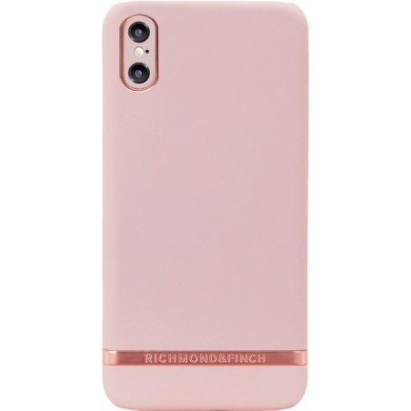 Richmond & Finch Pink Rose - Rose Gold details for iPhone X rose pink