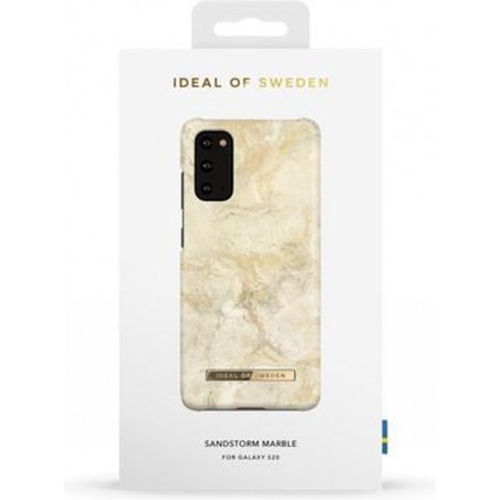 iDeal of Sweden Fashion Case Samsung Galaxy S20 Sandstorm Marble