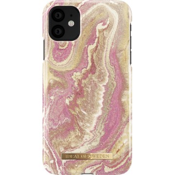 iDeal of Sweden iPhone 11 Fashion Back Case Golden Blush Marble