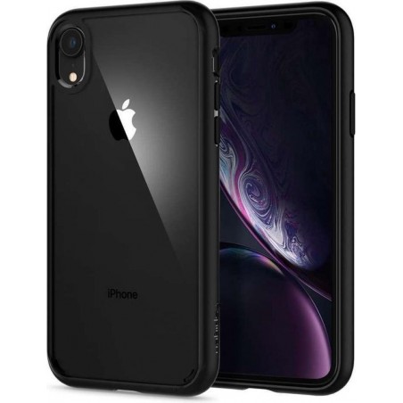 Spigen Ultra Hybrid Apple iPhone Xr Hoesje - Mat Zwart