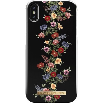 iDeal of Sweden Fashion Back Case Dark Floral voor iPhone Xs Max