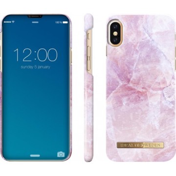 iDeal of Sweden iPhone X Fashion Back Case Pilion Pink Marble
