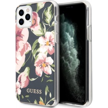 Guess Shiny Flower Hard Case - Apple iPhone 11 Pro Max (6.5") - Design N.3