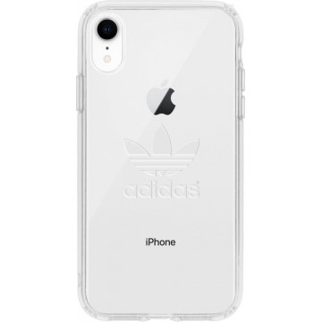 Adidas Originals Clear Backcover iPhone Xr hoesje - Transparant