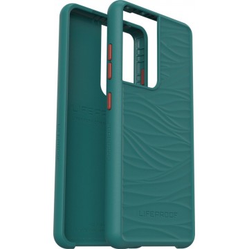 LifeProof Wake case voor Samsung Galaxy S21 Ultra - Groenblauw