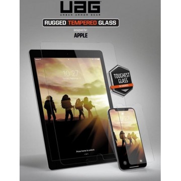 UAG Rugged Tempered Glass Screenprotector voor iPhone 11 Pro / Xs / X