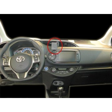 Brodit dashmount Pro Clip centraal gemonteerd voor Toyota Yaris 15