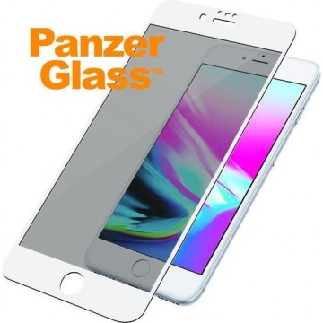 PanzerGlass Apple iPhone 6/6S/7/8 PRIVACY - White Case Friendly