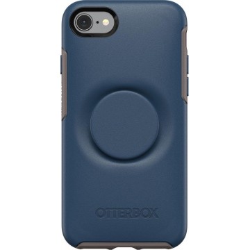 Otter + Pop Symmetry Case voor Apple iPhone SE (2nd gen)/8/7 - Blauw