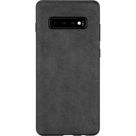 Samsung Galaxy Note 9 Alcantara case Zwart