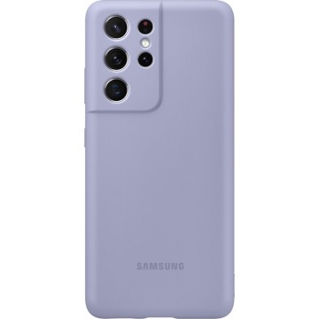 Samsung Silicone Cover - Samsung S21 Ultra - Violet