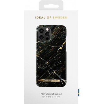 iDeal of Sweden Fashion Case iPhone 12 Pro Max Port Laurent Marble