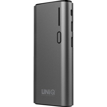 UNIQ Accessory 10000 mAh Soft Touch Powerbank - Grijs