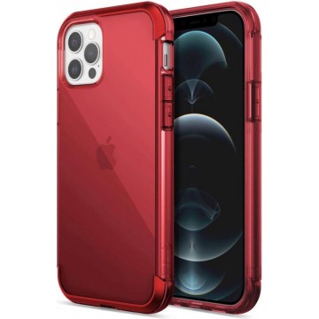 Raptic Air Apple iPhone 12 Mini Hoesje Back Cover Rood