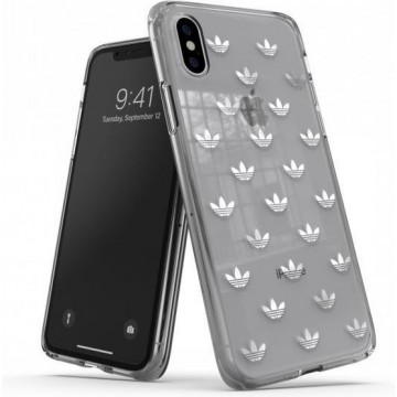 adidas OR Snap case ENTRY SS19 for iPhone X/Xs silver colored