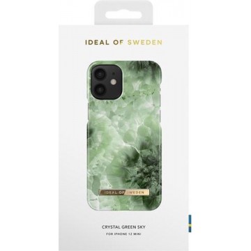 iDeal of Sweden Fashion Case iPhone 12 Mini Crystal Green Sky
