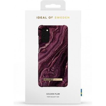 iDeal of Sweden Fashion Case Samsung Galaxy S20 Golden Plum