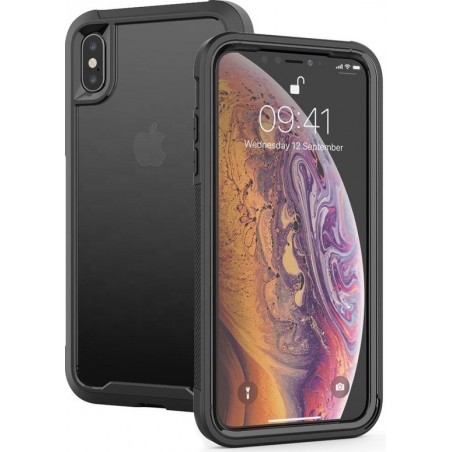 Casecentive Shockproof case - Extra beschermend hoesje - iPhone X / XS clear