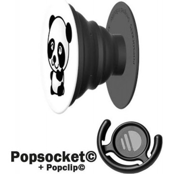 Popsocket ™ Combo Panda - Popsocket + Popclip