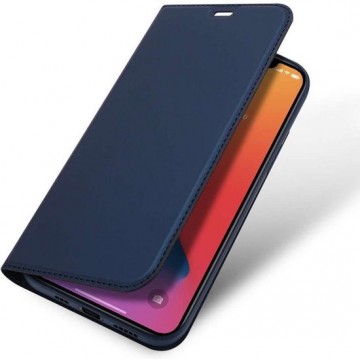 Apple iPhone 12 Pro Wallet Case Slimline | DUX DUCIS | Blauw